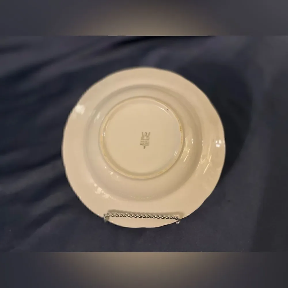 8” Vintage Wawel China Soup Bowl Made In Poland EPC